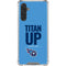 NFL Tennessee Titans Team Motto Galaxy A17 Clear Case