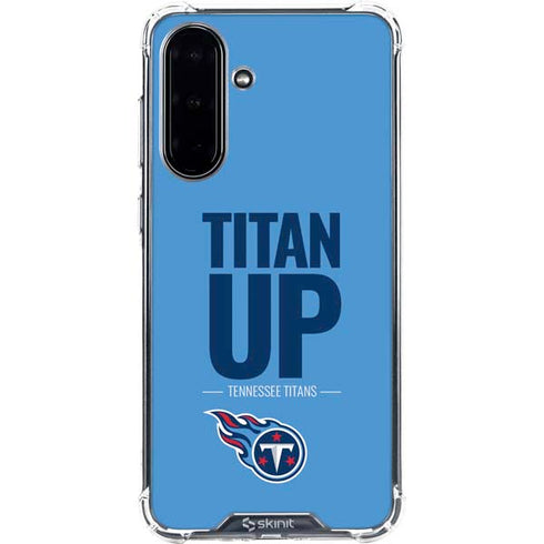 NFL Tennessee Titans Team Motto Galaxy A36 5G Clear Case