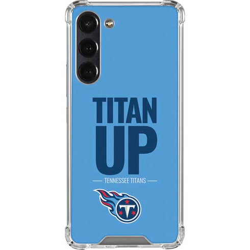 NFL Tennessee Titans Team Motto Galaxy S24 FE Clear Case
