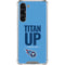 NFL Tennessee Titans Team Motto Galaxy S24 FE Clear Case