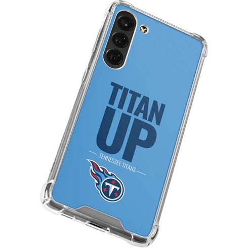 NFL Tennessee Titans Team Motto Galaxy S24 FE Clear Case