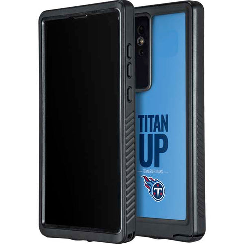 NFL Tennessee Titans Team Motto Galaxy S24 Ultra Waterproof Case
