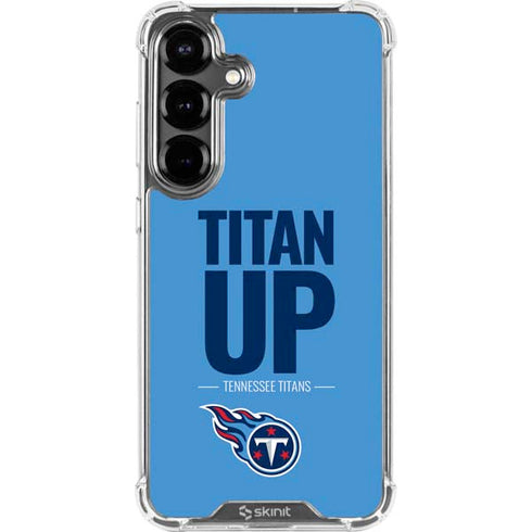 NFL Tennessee Titans Team Motto Galaxy S26 Clear Case