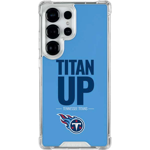 NFL Tennessee Titans Team Motto Galaxy S26 Ultra Clear Case