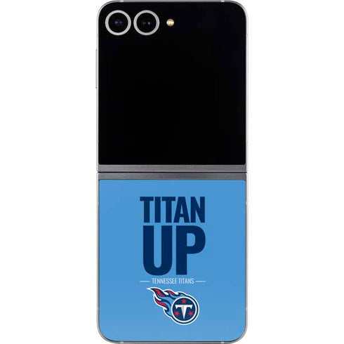 NFL Tennessee Titans Team Motto Galaxy Z Flip6 Skin
