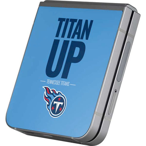 NFL Tennessee Titans Team Motto Galaxy Z Flip6 Skin