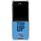 NFL Tennessee Titans Team Motto Galaxy Z Flip6 Clear Case
