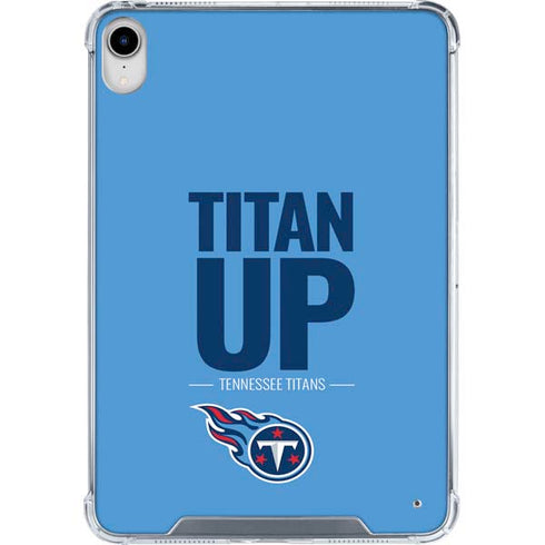 NFL Tennessee Titans Team Motto iPad 11th Gen (2025) Clear Case