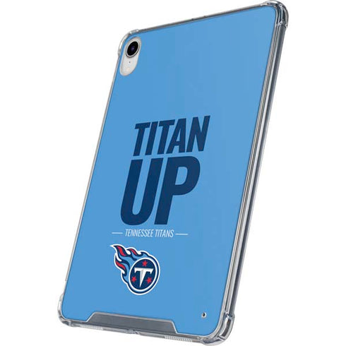 NFL Tennessee Titans Team Motto iPad 11th Gen (2025) Clear Case