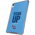 NFL Tennessee Titans Team Motto iPad 11th Gen (2025) Clear Case