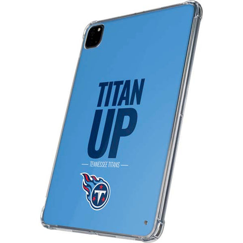 NFL Tennessee Titans Team Motto iPad Pro 11in (2024) Clear Case