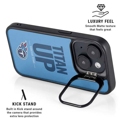 NFL Tennessee Titans Team Motto iPhone 14 Kickstand Case