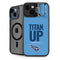 NFL Tennessee Titans Team Motto iPhone 15 Kickstand Case