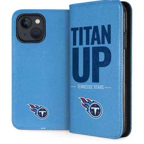 NFL Tennessee Titans Team Motto iPhone 15 Plus Folio Case