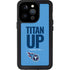 NFL Tennessee Titans Team Motto iPhone 15 Pro Waterproof Case