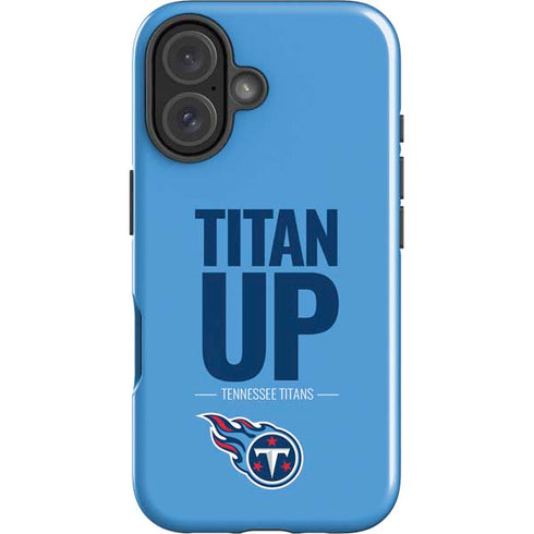 NFL Tennessee Titans Team Motto iPhone 16 Plus Impact Case