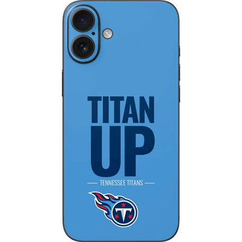 NFL Tennessee Titans Team Motto iPhone 16 Plus Skin