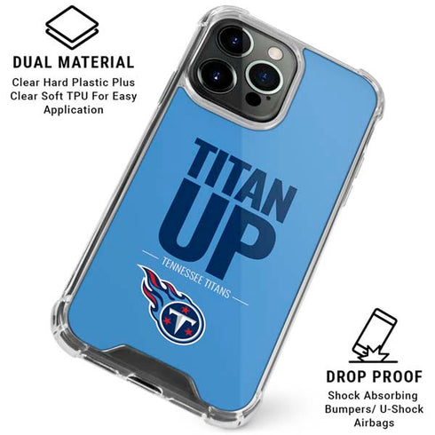 NFL Tennessee Titans Team Motto iPhone 16 Pro Max Clear Case