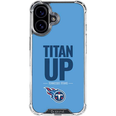 NFL Tennessee Titans Team Motto iPhone 17 Clear Case