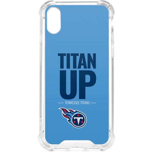 NFL Tennessee Titans Team Motto iPhone XS Clear Case