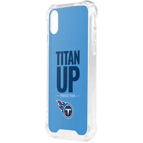 NFL Tennessee Titans Team Motto iPhone XS Clear Case