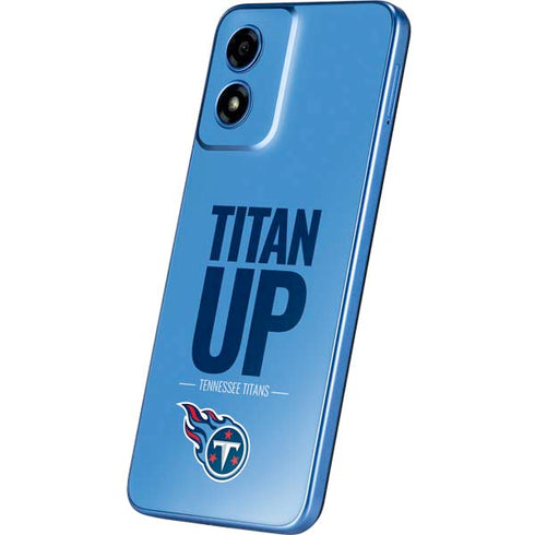 NFL Tennessee Titans Team Motto Moto G Play 4G (2024) Skin