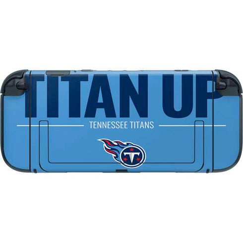 NFL Tennessee Titans Team Motto Nintendo Switch 2 (2025) with Joy-Con Skin