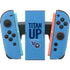 NFL Tennessee Titans Team Motto Nintendo Switch 2 (2025) Joy-Con Controller Skin