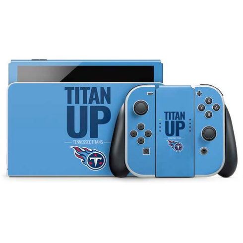 NFL Tennessee Titans Team Motto Nintendo Skins