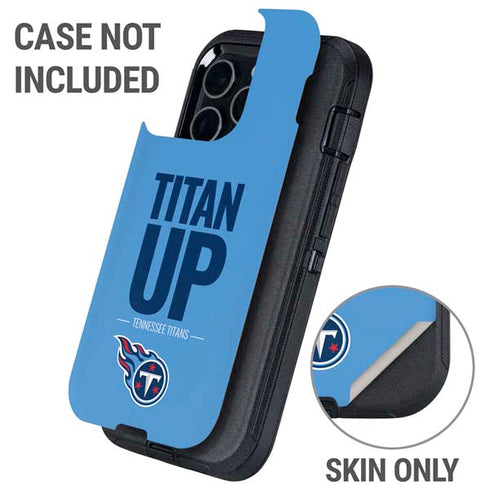 NFL Tennessee Titans Team Motto Otterbox Defender iPhone Skin