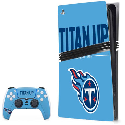NFL Tennessee Titans Team Motto PS5 Pro Bundle Skin
