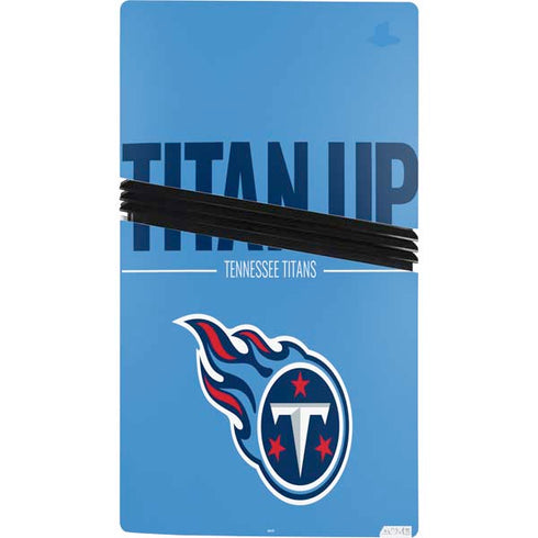 NFL Tennessee Titans Team Motto PS5 Pro Console Skin