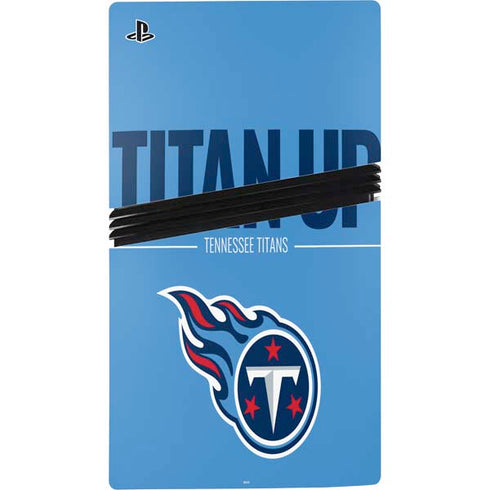 NFL Tennessee Titans Team Motto PS5 Pro Disk Bundle Skin