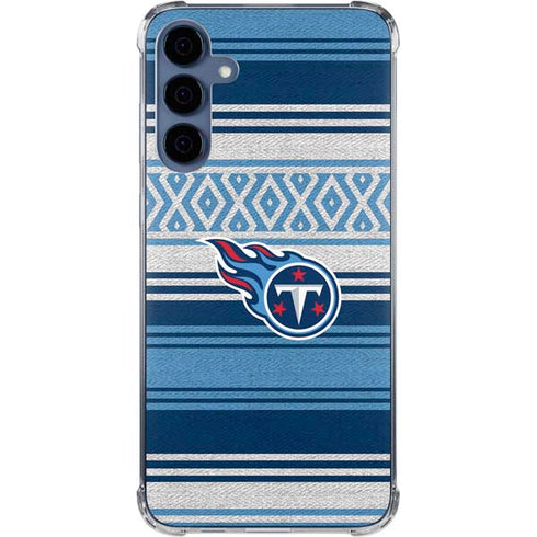 NFL Tennessee Titans Trailblazer Galaxy A55 5G Clear Case