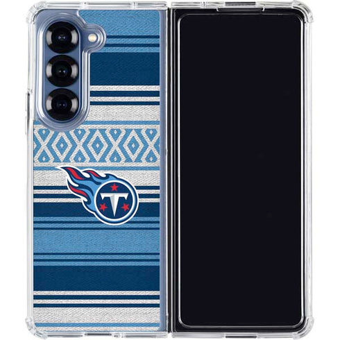 NFL Tennessee Titans Trailblazer Galaxy Z Fold6 Clear Case