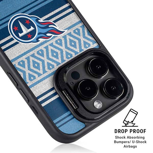 NFL Tennessee Titans Trailblazer iPhone 15 Pro Max Kickstand Case