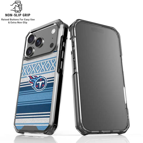 NFL Tennessee Titans Trailblazer iPhone 18 Pro Clear Case