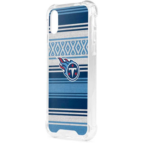 NFL Tennessee Titans Trailblazer iPhone XS Clear Case