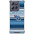 NFL Tennessee Titans Trailblazer Moto G 5G (2025) Clear Case