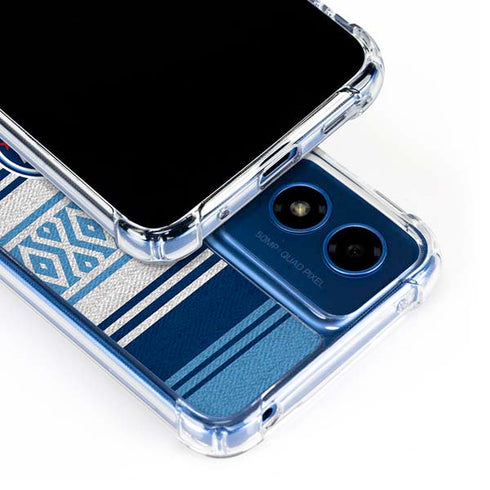 NFL Tennessee Titans Trailblazer Moto G 5G (2024) Clear Case