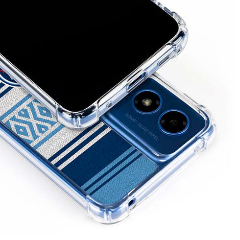 NFL Tennessee Titans Trailblazer Moto G Play 4G (2024) Clear Case