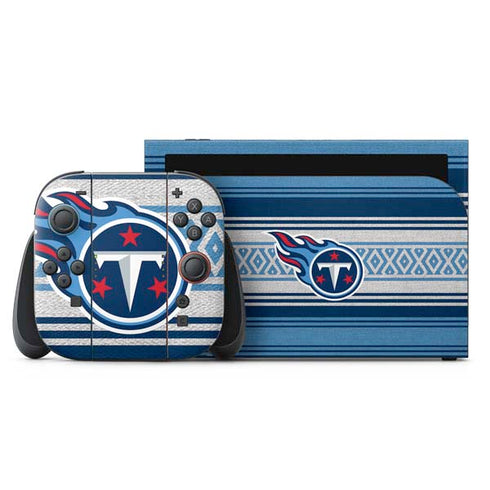 NFL Tennessee Titans Trailblazer Nintendo Switch 2 (2025) with Joy-Con Skin
