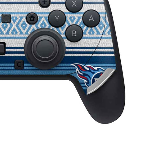 NFL Tennessee Titans Trailblazer Nintendo Switch 2 (2025) Pro Controller Skin