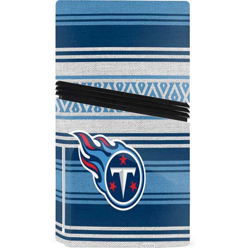 NFL Tennessee Titans Trailblazer PS5 Pro Disk Console Skin