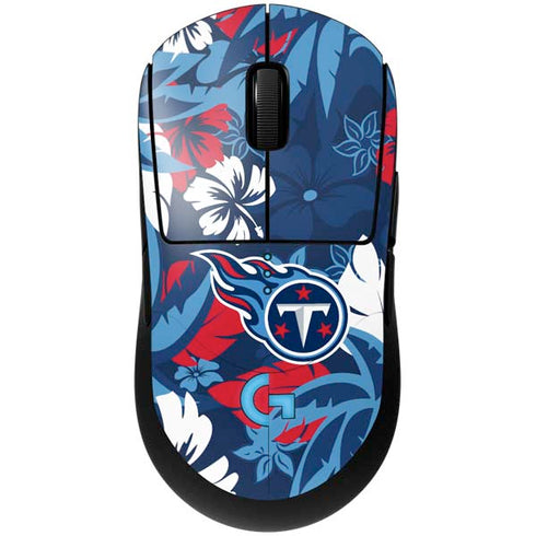 NFL Tennessee Titans Tropical Print G Pro Wireless Gaming Mouse Skin