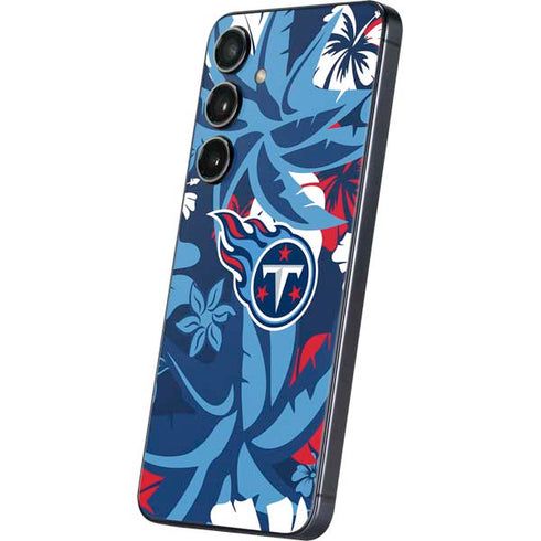 NFL Tennessee Titans Tropical Print Galaxy A16 5G Skin
