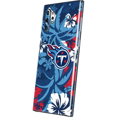 NFL Tennessee Titans Tropical Print Galaxy Note 10 Plus Skin