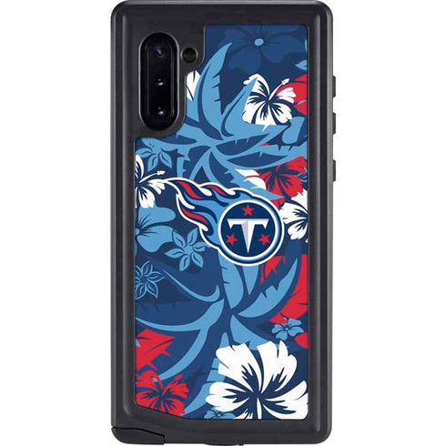 NFL Tennessee Titans Tropical Print Galaxy Cases