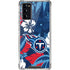 NFL Tennessee Titans Tropical Print Galaxy Note20 5G Clear Case