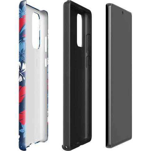 NFL Tennessee Titans Tropical Print Galaxy Note20 5G Pro Case